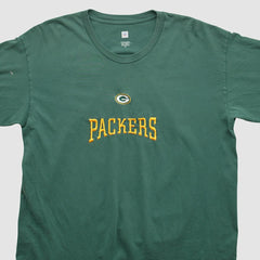 Green Bay Packers NFL 2000s Long Sleeve T-shirt - Green Vintage sale