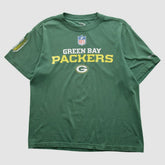 Green Bay Packers Reebok 2000s T-shirt - Green Vintage sale