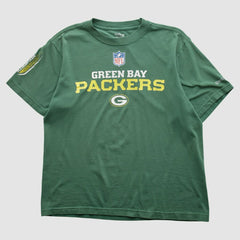 Green Bay Packers Reebok 2000s T-shirt - Green Vintage sale