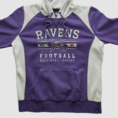 Baltimore Ravens NFL 2010s Hooded Pullover Sweatshirt - Purple Vintage outlet