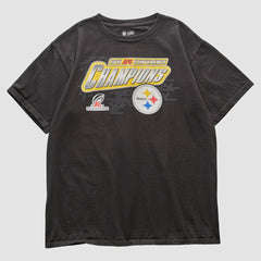 Pittsburgh Steelers NFL 2010 T-shirt - Black Vintage sale