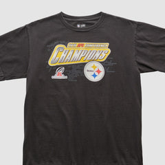 Pittsburgh Steelers NFL 2010 T-shirt - Black Vintage sale