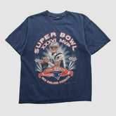 New England Patriots 2002 T-shirt - Navy Vintage cheap