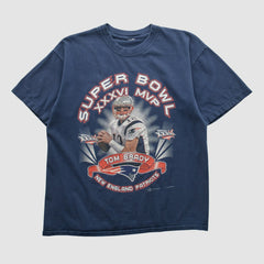 New England Patriots 2002 T-shirt - Navy Vintage cheap
