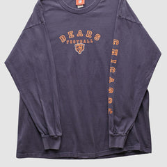 Chicago Bears NFL 2000s Long Sleeve T-shirt - Navy Vintage cheap