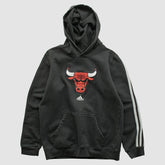 Chicago Bulls 2010s Hooded Sweatshirt - Black Vintage | Adidas outlet