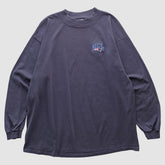 New England Patriots NFL 2000s Long Sleeve T-shirt - Navy Vintage online