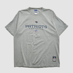 New England Patriots Reebok 2000s T-shirt - Heather Gray Vintage discount