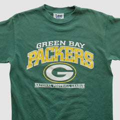 Green Bay Packers Lee Apparel 90s T-shirt - Green Vintage sale