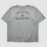 New Orleans Saints NFL 2000s T-shirt - Heather Gray Vintage outlet
