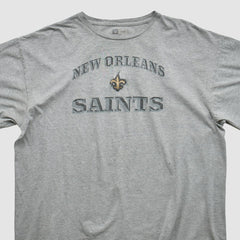 New Orleans Saints NFL 2000s T-shirt - Heather Gray Vintage outlet