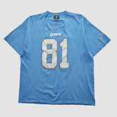 Detroit Lions NFL 2010s T-shirt - Light Blue Vintage discount