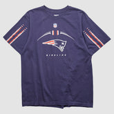 New England Patriots Reebok 2000s T-shirt - Navy Vintage sale