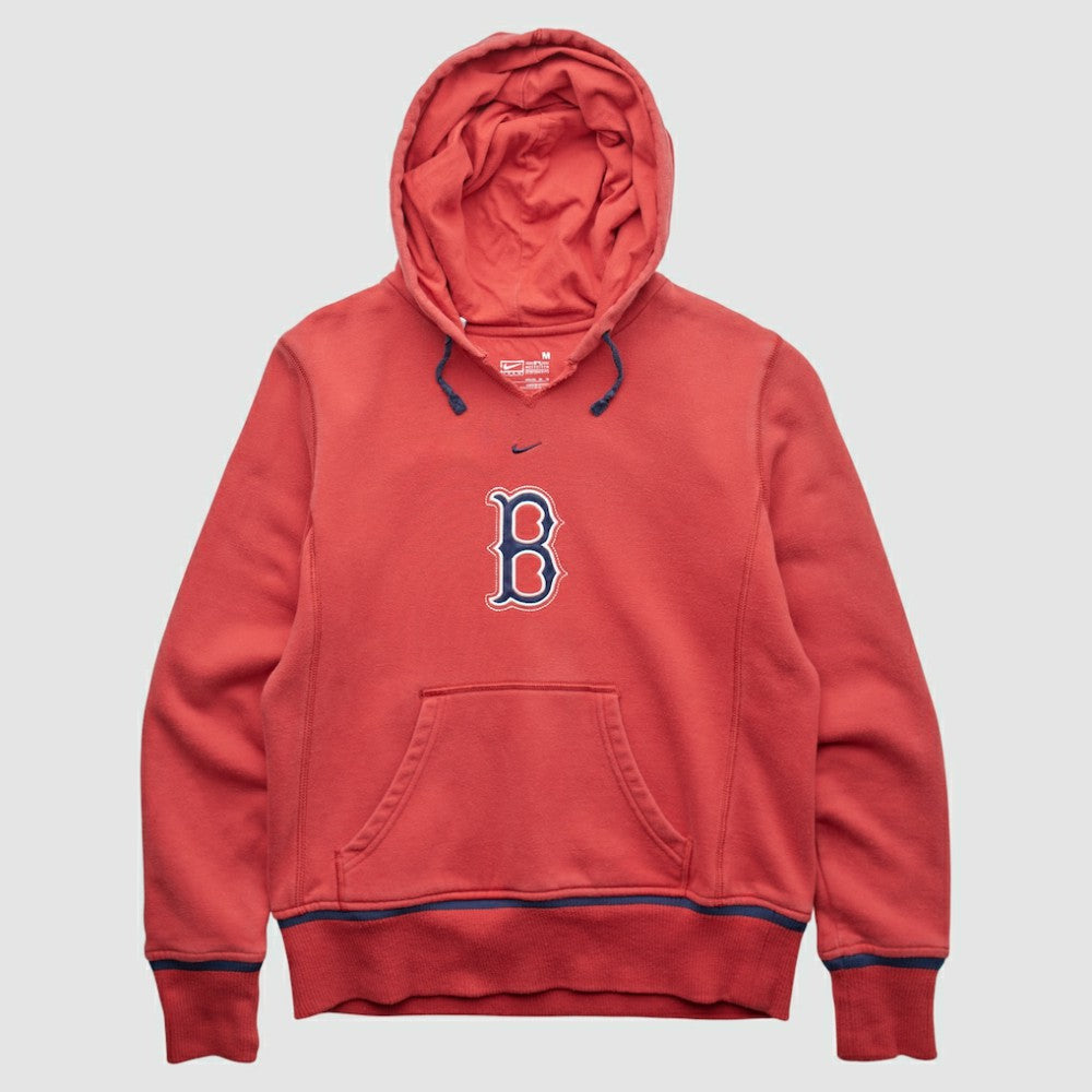 Boston Red Sox 2000s Hooded Pullover Sweatshirt - Red Vintage | Nike