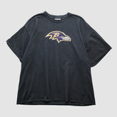 Baltimore Ravens Reebok 2000s T-shirt - Black Vintage online