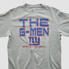 New York Giants NFL 2010s Long Sleeve T-shirt - Heather Gray Vintage online