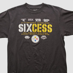 Pittsburgh Steelers Reebok 2009 T-shirt - Black Vintage outlet