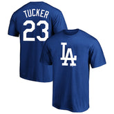 Kyle Tucker Los Angeles Dodgers Profile Big & Tall Player Name & Number T-Shirt - Royal