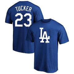 Kyle Tucker Los Angeles Dodgers Profile Big & Tall Player Name & Number T-Shirt - Royal