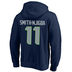 Jaxon Smith-Njigba Seattle Seahawks Super Bowl LX Champions Big & Tall Name & Number Fleece Hoodie - College Navy sale