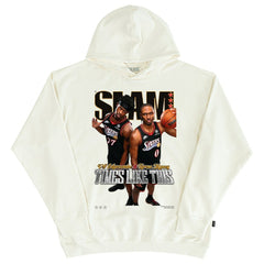 VJ Edgecombe & Tyrese Maxey Philadelphia 76ers SLAM Unisex Cover Hoodie - Cream cheap