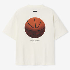 New York Knicks Fear of God x Barkley L. Hendricks Unisex 90's T-Shirt - Cream sale