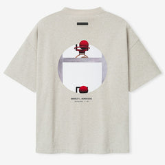 Golden State Warriors Fear of God x Barkley L. Hendricks Unisex 90's T-Shirt sale - Heather Gray for sale