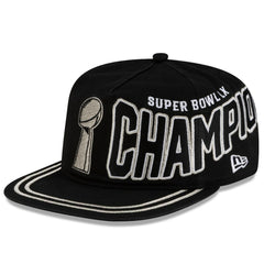 Seattle Seahawks New Era Super Bowl LX Champions Parade 19TWENTY Adjustable Hat - Black for sale