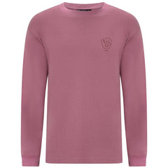 Milwaukee Brewers Levelwear Bridal Rose Luxe Signature Long Sleeve T-Shirt - Pink