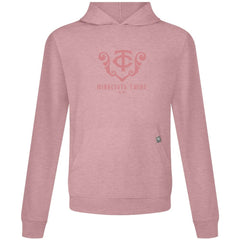 Minnesota Twins Levelwear Bridal Rose Relay Pullover Hoodie - Pink