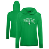 Chicago White Sox Levelwear Women's St. Patrick's Day Slender Raglan Hoodie - Green