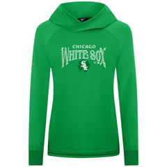Chicago White Sox Levelwear Women's St. Patrick's Day Slender Raglan Hoodie - Green