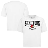 Ottawa Senators Levelwear Luxe Signature Knit T-Shirt White