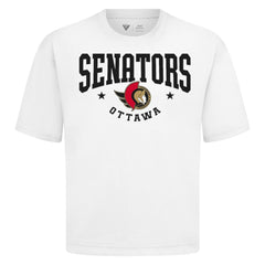 Ottawa Senators Levelwear Luxe Signature Knit T-Shirt White