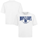Toronto Maple Leafs Levelwear Luxe Signature Knit T-Shirt White