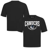 Vancouver Canucks Levelwear Luxe Signature Knit T-Shirt Black