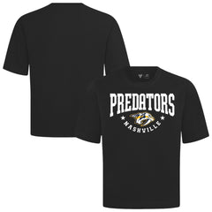 Nashville Predators Levelwear Luxe Signature Knit T-Shirt Black
