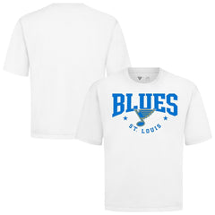 St. Louis Blues Levelwear Luxe Signature Knit T-Shirt White
