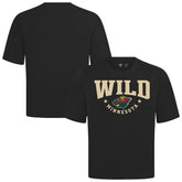 Minnesota Wild Levelwear Luxe Signature Knit T-Shirt Black