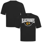 Chicago Blackhawks Levelwear Luxe Signature Knit T-Shirt Black