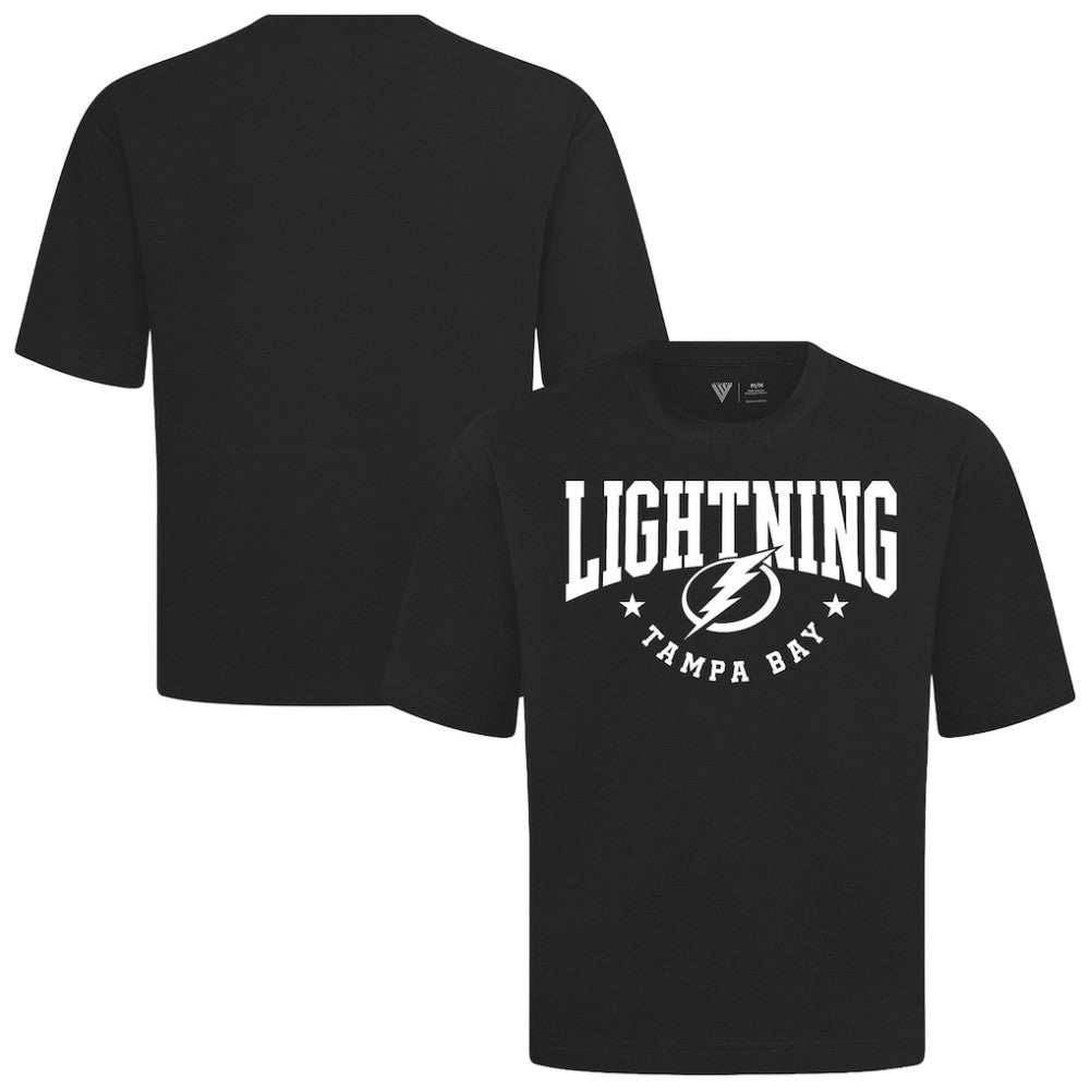 Tampa Bay Lightning Levelwear Luxe Signature Knit T-Shirt Black