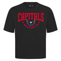 Washington Capitals Levelwear Luxe Signature Knit T-Shirt Black