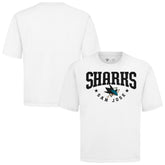 San Jose Sharks Levelwear Luxe Signature Knit T-Shirt White
