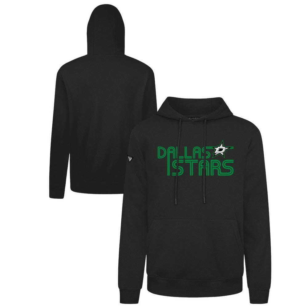 Dallas Stars Levelwear Podium Lanes Hoodie Black