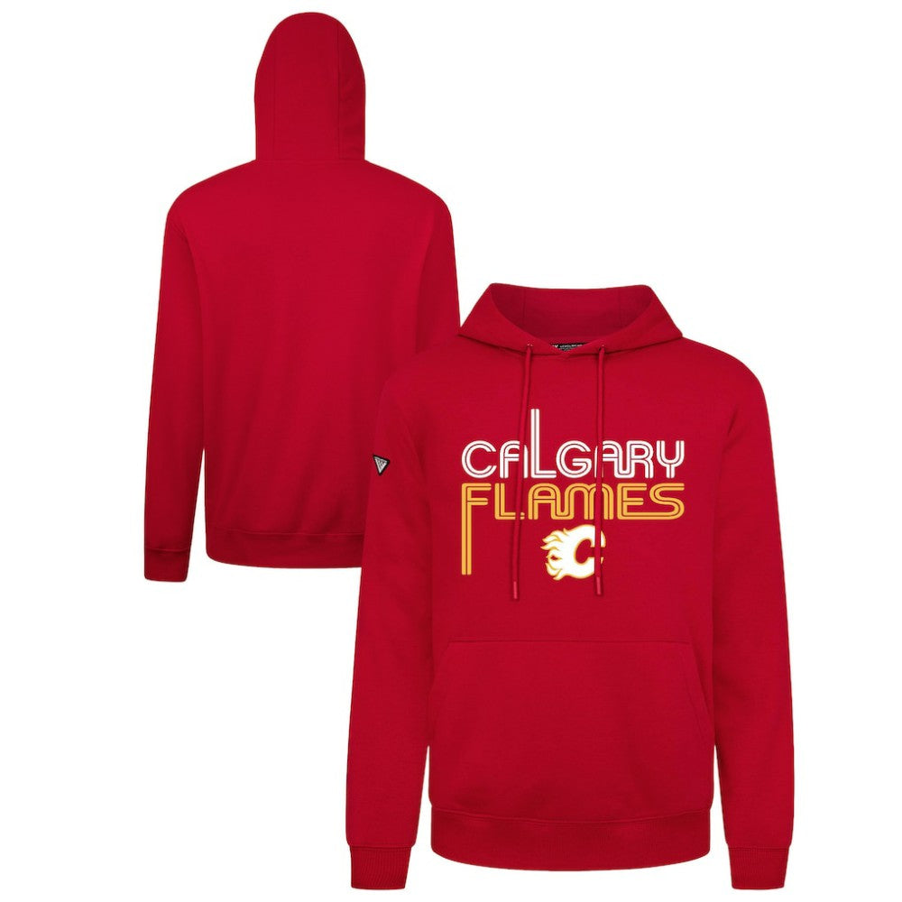 Calgary Flames Levelwear Podium Lanes Hoodie Red