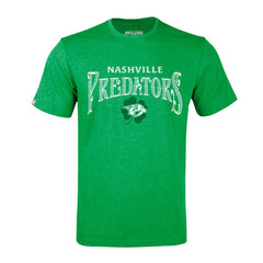 Nashville Predators Levelwear St. Patrick's Day Richmond T-Shirt Green