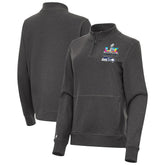 Seattle Seahawks Antigua Women's Super Bowl LX Champions Crush Quarter-Zip Pullover - Charcoal discount