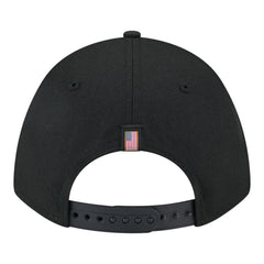 Buffalo Sabres New Era Game Day Stealth Flag 9FORTY A-Frame Adjustable Hat Black