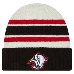 Buffalo Sabres New Era Vintage Cuffed Knit Hat Cream/Black