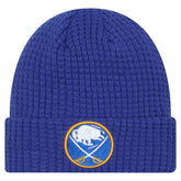 Buffalo Sabres New Era Waffle Cuffed Knit Hat Royal